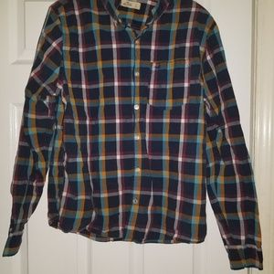 Men's Hollister plaid shirt